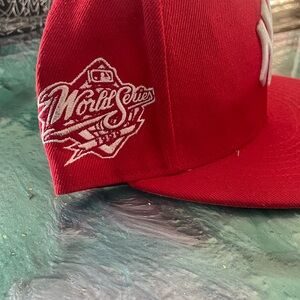 New Era Red World Series Hat